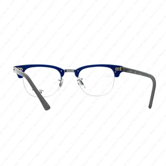 Ray Ban Clubmaster RX4354V 5903 49mm Blue Grey Eyeglasses - Picture 5 of 10